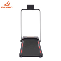 Caminadora Eléctrica para Uso Doméstico FP-TR6 con Pantalla LED, Motor de Acero Resistente, Diseño Plegable, Programas de Ejercicio, Monitor de Caminata y Carrera