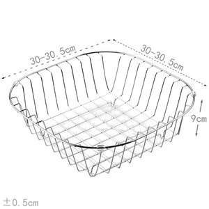 Liquidación: Escurridor de Platos de Acero Inoxidable para Fregadero, Rejilla para Platos, Organizador de Platos, Colador - Product Image 2