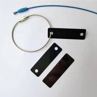 Plaques signalétiques personnalisées en acier inoxydable contre la corrosion en titane noir
