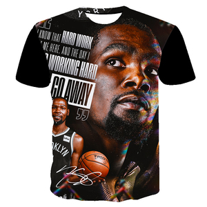 Envío Gratuito Último Modelo No. Camiseta Deportiva Casual de <span class=keywords><strong>Kevin</strong></span> <span class=keywords><strong>Durant</strong></span>, Número 7, Estampado 3D, Temporada 2022, Campeón MVP, Camiseta KDT - Product Image 2