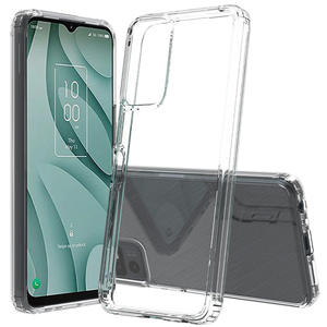 Coque de téléphone acrylique antichoc transparente coque arrière rigide en TPU pour <span class=keywords><strong>TCL</strong></span> Revvl <span class=keywords><strong>6</strong></span> Pro Revvl V 4G 10L 10 5G UW Fundas - Product Image 1