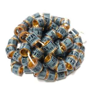 Anelli per Zampe di Uccelli in Plastica e Alluminio, Anelli Identificativi per Polli da 12mm, GPS per Tracciamento Piccioni - Product Image 3