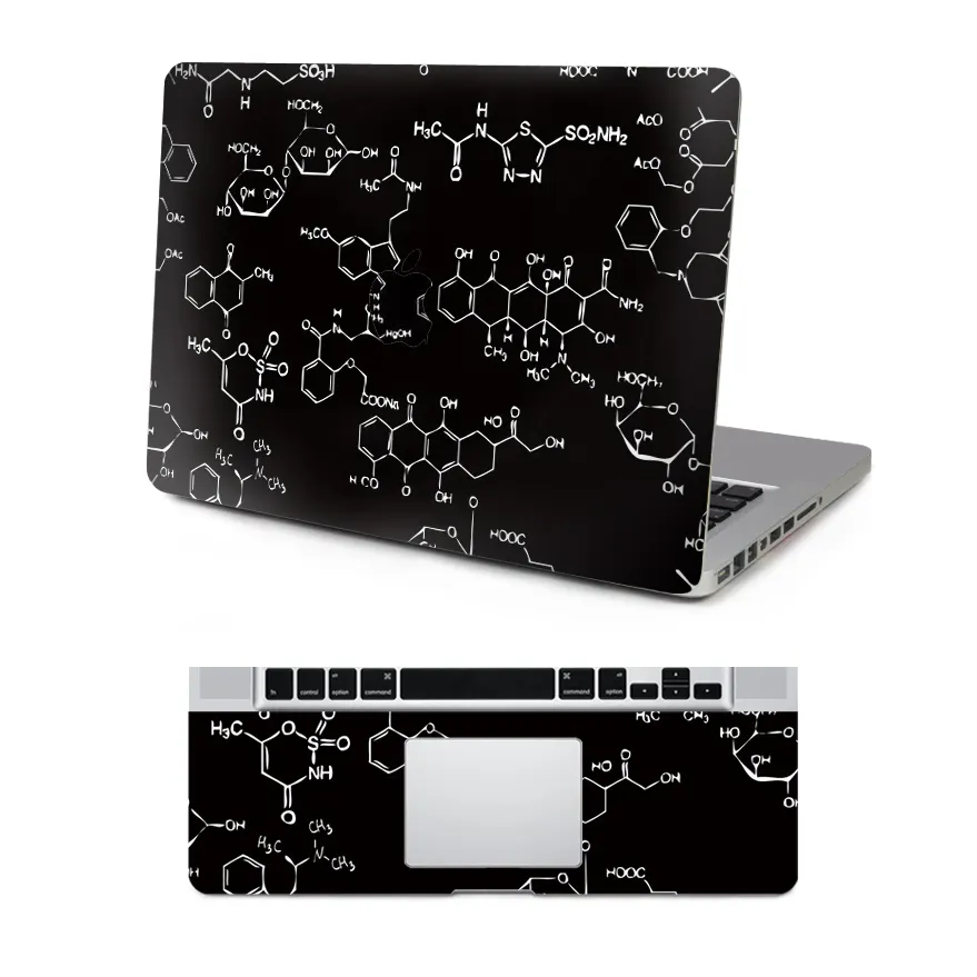 Math Formula Scrawl Pattern Texture Laptop Sticker for Macbook Pro 16" Air Retina 11 12 13 15 inch Notebook Full Cover Skin