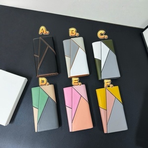 Luxury Design Ladies <b>Wallets</b> and Purses Genuine Leather Long <b>Trifold</b> <b>Wallet</b> Multicolor for Women Wholesale Vintage Clutch - Product Image 1