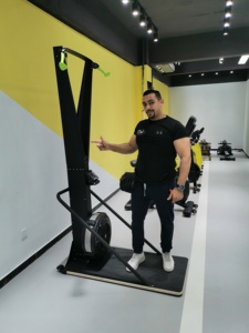 2024 <span class=keywords><strong>Ski</strong></span> <span class=keywords><strong>Erg</strong></span> Fitness <span class=keywords><strong>Ski</strong></span> Simulator Machine Máquinas de esquí de cardio para interiores - Product Image 4