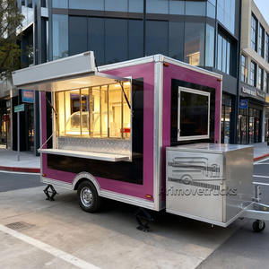 Camión de Comida Personalizado para la Calle, <span class=keywords><strong>Mini</strong></span> Food Truck de Guangzhou para <span class=keywords><strong>Alquiler</strong></span>, para Pollo Asado, Shawarma, Papas al Horno, Contenedor de Comida - Product Image 2