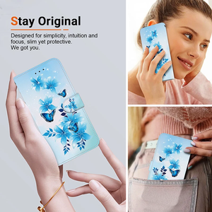 2025 étui en cuir portefeuille à rabat pour Realme 8 9 Pro Plus 8i 9i 4G <span class=keywords><strong>Realme9</strong></span> 5G étuis de protection support magnétique mignon motif papillon 3D - Product Image 4