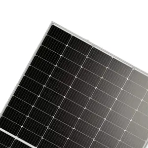 Panel Surya Mono Perc 500 W, 144 Setengah Sel Modul PV Monokristalin 550W Harga Panel Surya untuk Penggunaan Rumah Panel Surya