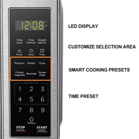 Four à pâtisserie multifonction intelligent à vapeur et micro-ondes, vente en gros
