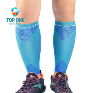 TopOne, gran oferta, soporte de pierna deportivo de compresión ajustable para entrenamiento de fútbol y carreras, correa de pantorrilla, protector de manga de pierna - Product Image 1