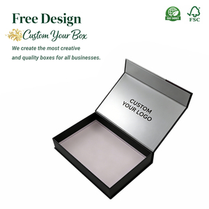 Manufacturer <b>Window</b> Paper Gift Box Packaging Custom Printed Reusable Carton Colis Packing Supplies for Phone Packages - Product Image 1