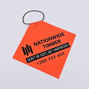 วัสดุไวนิลขนาดสั่งทำพิเศษ 30x30 ซม. 40x40 ซม. พิมพ์โลโก้ ป้ายเตือนความปลอดภัยสำหรับรถบรรทุก ใช้กันอย่างแพร่หลาย ป้ายติดรถพ่วง - Product Image 4