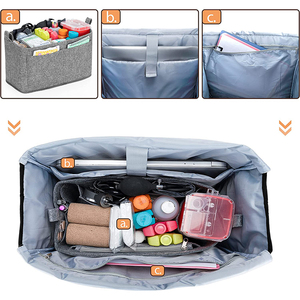 Bolsas <span class=keywords><strong>de</strong></span> enfermera para el <span class=keywords><strong>trabajo</strong></span> <span class=keywords><strong>Bolsa</strong></span> <span class=keywords><strong>de</strong></span> enfermería Múltiples bolsillos Organizador impermeable Cremallera superior <span class=keywords><strong>Bolsa</strong></span> clínica para enfermería - Product Image 2