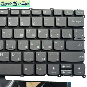 RU รัสเซียคีย์บอร์ดแบบมีไฟพื้นหลังสำหรับ <span class=keywords><strong>Lenovo</strong></span> <span class=keywords><strong>ThinkBook</strong></span> 13s <span class=keywords><strong>G4</strong></span> ARB 13s <span class=keywords><strong>G4</strong></span> IAP Yoga 6-13ALC7 82UD 6-13ABR8 SN21E71201 คีย์บอร์ด F10 ล็อค - Product Image 3