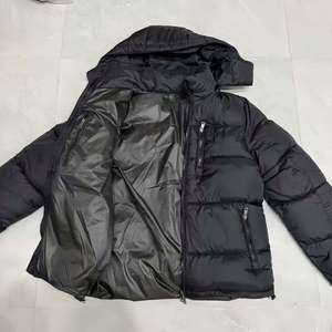 Veste matelassée pour homme, grande taille, épaisse et chaude, avec logo personnalisé, 3 couleurs, vente chaude - Product Image 4