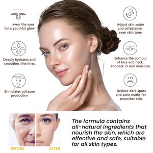 Crème de riz <span class=keywords><strong>pour</strong></span> le <span class=keywords><strong>visage</strong></span> - Crème hydratante biologique au céramide de riz avec acide hyaluronique, beurre de karité et curcuma 50 ml - Product Image 2