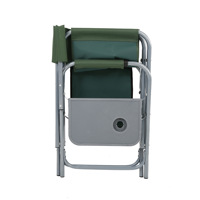 Chaise de réalisateur pliante en aluminium léger avec design moderne en tissu Oxford pour une utilisation en extérieur au parc de la plage ou à l'hôtel