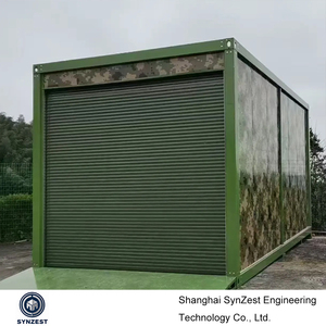 Puertas y Ventanas Personalizadas, <span class=keywords><strong>Casa</strong></span> Prefabricada Móvil de 20 pies, Panel Sándwich de Acero, <span class=keywords><strong>Casa</strong></span> Contenedor Desmontable para Uso como Garaje o Cobertizo - Product Image 3