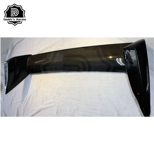 ปีกหลังคาร์บอนไฟเบอร์แบบเต็มรูปแบบ,สำหรับ <span class=keywords><strong>Mitsubishi</strong></span> <span class=keywords><strong>Lancer</strong></span> <span class=keywords><strong>Evo</strong></span> 7 8 <span class=keywords><strong>9</strong></span> 01-07ปีกสปอยเลอร์หลังพร้อมที่ยึด CF - Product Image 3