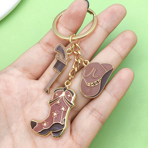 Sáng tạo ngựa cầu vồng hình Keychain dễ thương hợp kim ánh sáng Keychain túi quyến rũ phụ kiện kim loại mở chai Keychain - Product Image 3