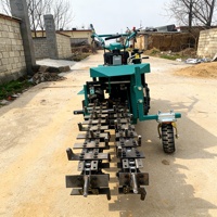 Zanjadora de Doble Cadena Wisdomox Montada en Tractor con Caja de Cambios y Monitoreo Remoto para Riego Agrícola