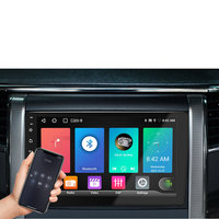 Pantalla de navegación estéreo para coche de 9 pulgadas con sintonizador de Radio táctil Bluetooth GPS CarPlay colocación en el salpicadero reproductores MP3/MP4