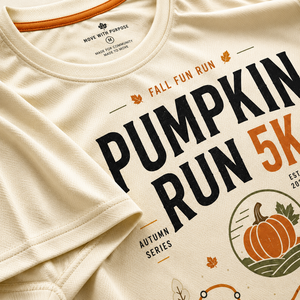 Camiseta Pumpkin Run 5K, Camiseta Personalizada para Carrera de Halloween, Ropa Deportiva para Eventos de Otoño, Camiseta para Carrera Divertida - Product Image 5