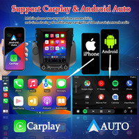 Pour Toyota Rav4, GPS intégré, DSP sans fil, CarPlay, Android Auto, Mirror Link, USB, WiFi, autoradio stéréo MP3, écran partagé, DVR, tableau de bord