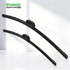 Spazzola Tergicristallo Premium in Gomma Naturale Senza Telaio per <span class=keywords><strong>Mercedes</strong></span> Benz ML GLE <span class=keywords><strong>Classe</strong></span> W166 X166 2012-2019 Corolla Jetta Allion-Easy - Product Image 1