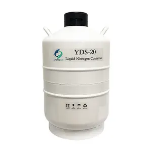 Sığır dondurma marka soğuk marka için YDS-20 kriyojenik dewar azot sıvı konteyner