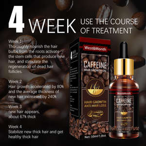 OEM自社ブランド有機カフェイン育毛オイルリフレッシュエキス強化修復用ヘアトリートメント - Product Image 6