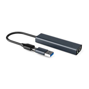 อุปกรณ์คอมพิวเตอร์<span class=keywords><strong>3</strong></span> in 1 USB C 5V HUB Type C เพื่อ RJ45 1000Mbps USB ฮับ Type-C Splitter Docking Station <span class=keywords><strong>3</strong></span> in 1สำหรับแล็ปท็อป - Product Image 5