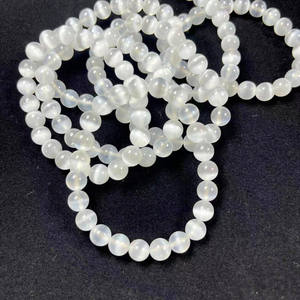 Bracelet en cristal de 8mm de perles rondes de quartz rose Reiki de pierres précieuses naturelles de guérison en vrac en gros - Product Image 6