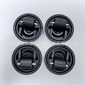 Ruedas Giratorias Silenciosas Junyuewei de 50 mm con Montaje en Placa para Muebles del Hogar, Resistentes al Desgaste - Product Image 3