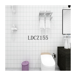 Adesivi per Piastrelle a Mosaico 3D Moderni in Stile Arabo, Impermeabili, Decalcomanie Murali Retrò per Decorazione Soggiorno e Bagno, Adesivo Antistatico Fai-da-Te - Product Image 5