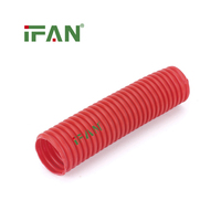 Manchon de protection flexible en PE sur mesure IFAN pour tuyau PEX, tuyau en plastique ondulé