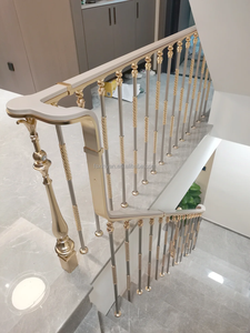 Lan can Sản phẩm mới, lan can, lan can cầu thang kim loại, Thiết kế cột lan can andhandrail - Product Image 4