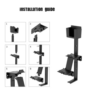 Support mural universel pour <span class=keywords><strong>PS5</strong></span> PS4 pour Xbox One Switch Remote Control Headphone Hanger Storage Hook - Product Image 3