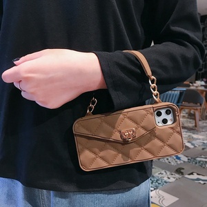 หรูหราสไตล์ซิลิกอน3D Crossbody กระเป๋าสตางค์กระเป๋าถือกรณีโทรศัพท์มือถือสำหรับ <span class=keywords><strong>iPhone</strong></span> - Product Image 5