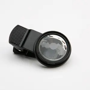 37 MM 3 Sides Multi Image Special Effect Lens Smart Phone Funny Video Lenses