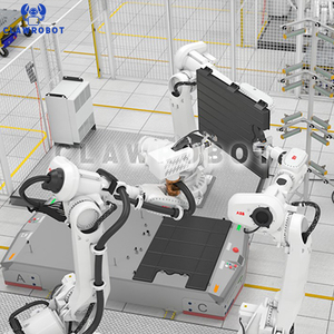 CLAWROBOT ABB Welding Robot 200kg 6 Axis Industrial Robot Spot Welding Heavy Material Handling <b>Palletizing</b> End-of-Line - Product Image 2