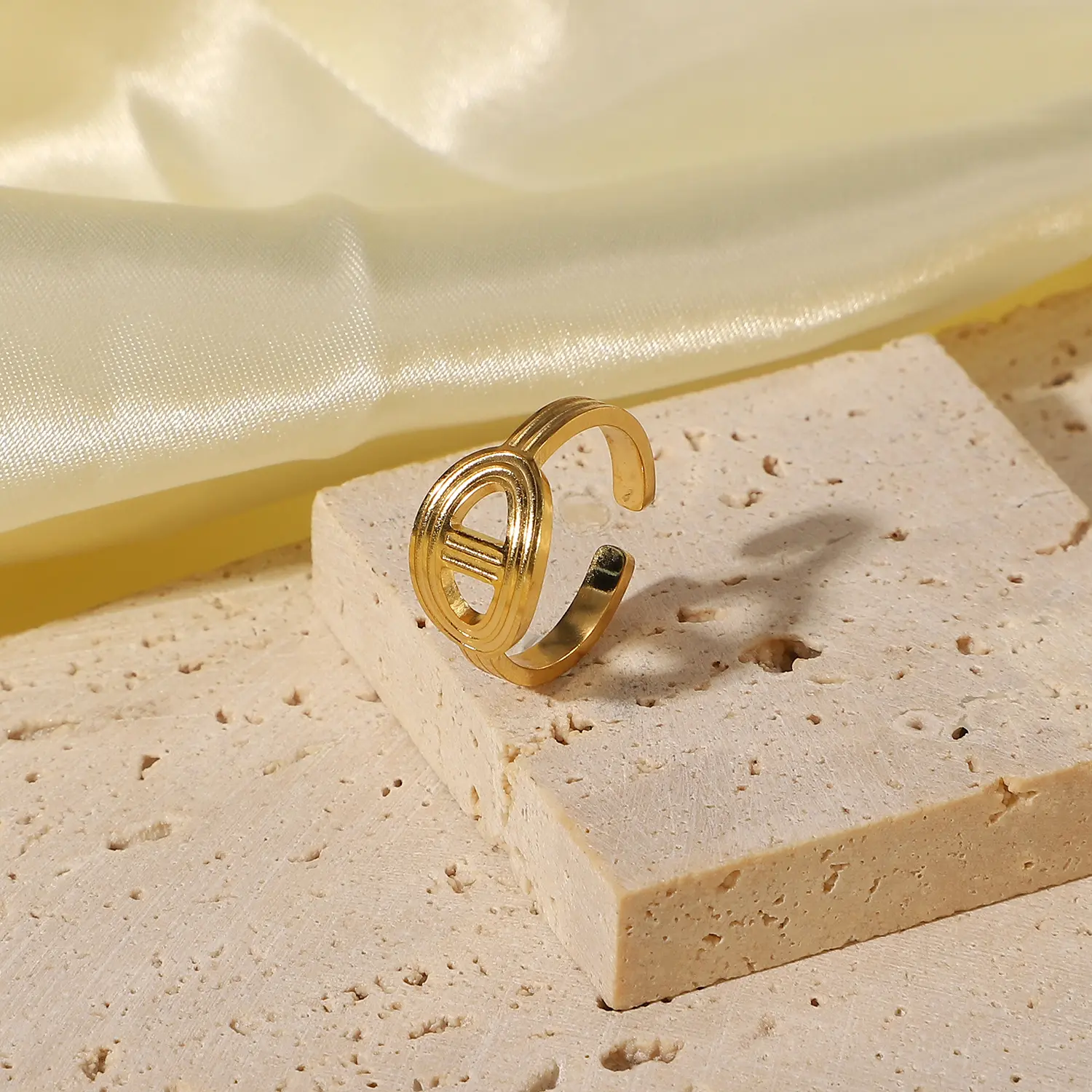 Модное Трендовое кольцо в виде кофейной зерна, кольцо из нержавеющей стали 316L, Золотое кольцо в форме свиньи, украшения для вечеринки