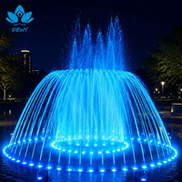 Fuente de Agua Pequeña para Exteriores, Decoración de Jardín, Fuente Musical con Chorros de Agua en Venta