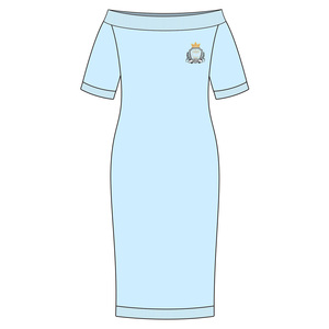 <span class=keywords><strong>Abito</strong></span> estivo da donna OEM, nuovo modello casual con <span class=keywords><strong>scollo</strong></span> <span class=keywords><strong>a</strong></span> barchetta, spalle scoperte, sexy, <span class=keywords><strong>a</strong></span> maniche corte, lunghezza midi. - Product Image 3