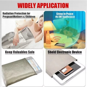 Tela Faraday de cobre transparente 200 tela de red de malla EMF RF EMI blindaje tejido recubierto para reducción de coche electromagnético - Product Image 5