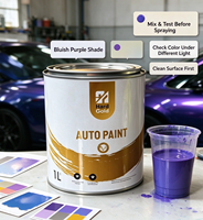 Peinture en poudre électrostatique super brillante effet miroir violet bonbon pour cadre de vélo, revêtement durable en poudre époxy chromée
