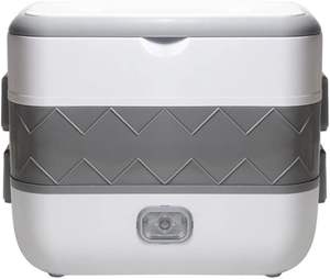 Lonchera Eléctrica Multifuncional de 2L con Calefacción Térmica, Lonchera de Acero Inoxidable 304 - Product Image 1