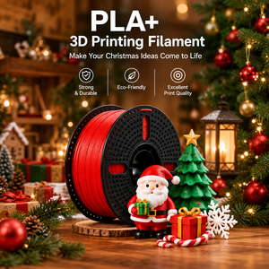 Filamento PLA+ para Impresión 3D, 1 kg, 1.75 mm, Baja Distorsión, Multicolor, para Impresora FDM, Decoraciones Navideñas, Manualidades - Product Image 1