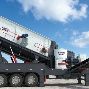 Trituradora de Cono Móvil sobre Ruedas de 300 TPH, Planta de Trituración Móvil de Cono Hidráulico CH para Minería, Cantera, Granito, Basalto, Roca y Piedra - Product Image 1