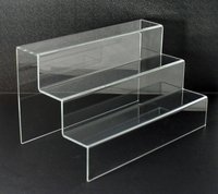 MY Acrylique Fabricant Buffet Riser Gâteau Présentoir Food Riser Carré Buffet Riser Cub Présentoir Acrylique